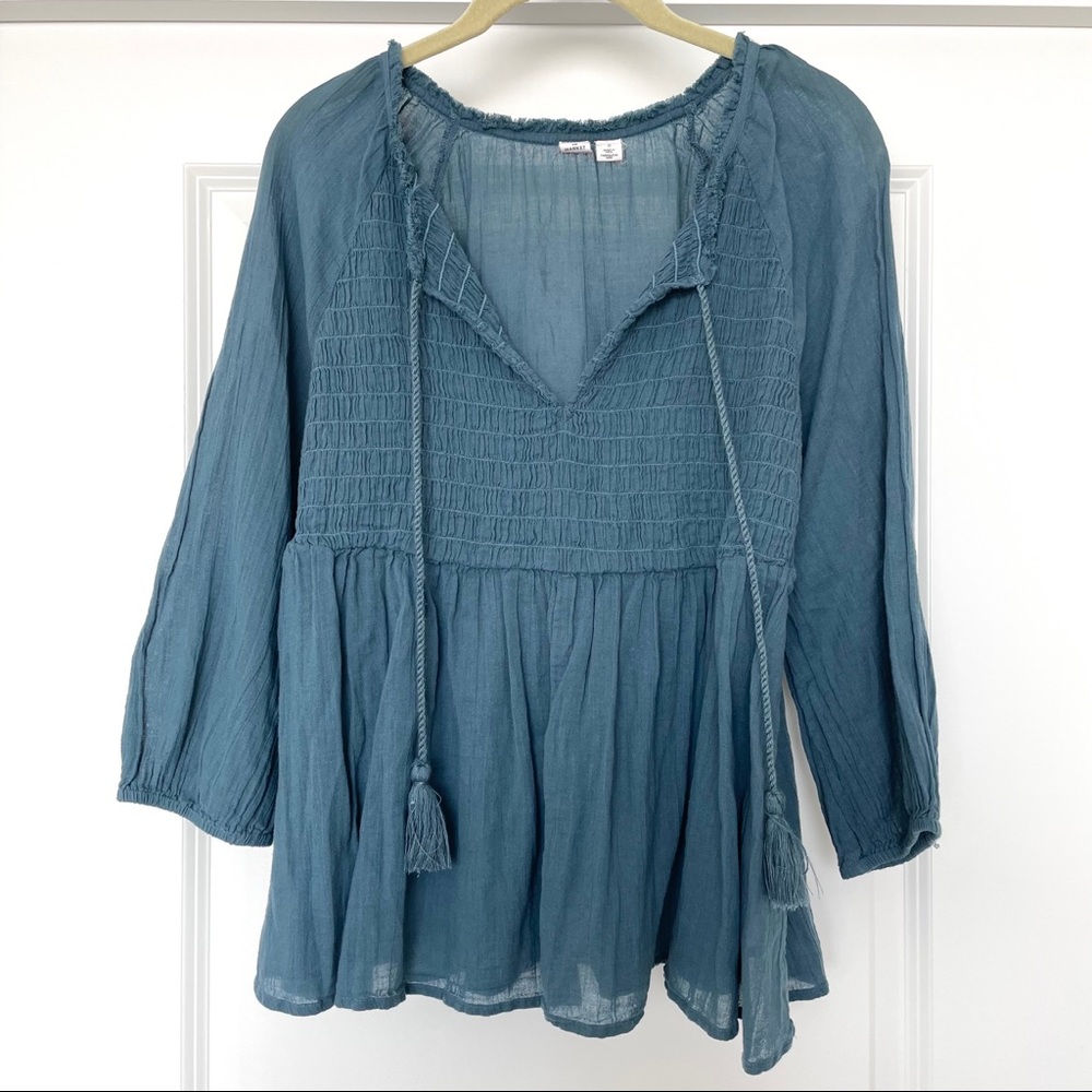 Melrose & Market Top Peplum
